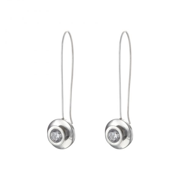 Serling Silver Drop Earrings