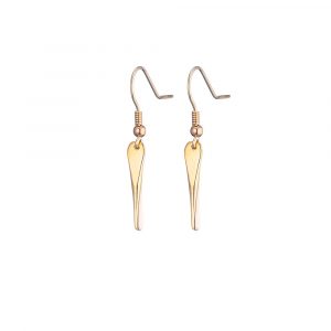 drop gold hurley earrings